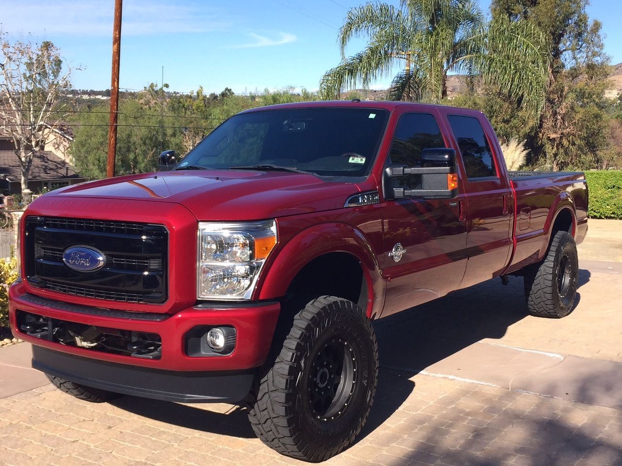 2014 Ford F 350 Super Duty Platinum Lifted for sale