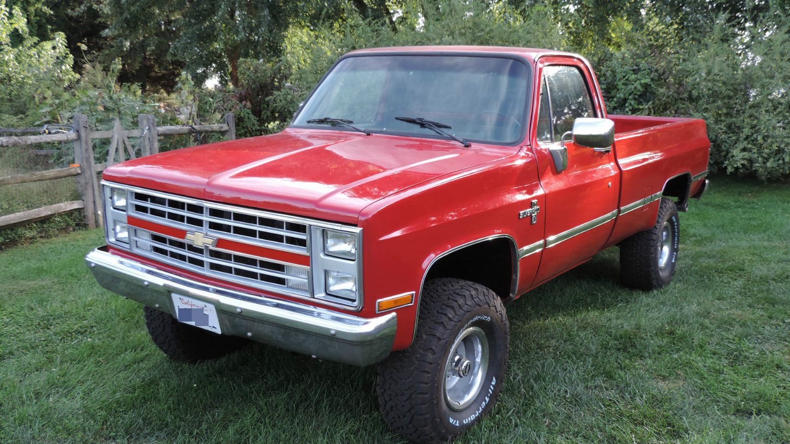 1987 Chevrolet K10 4\u00d74 Pickup truck for sale