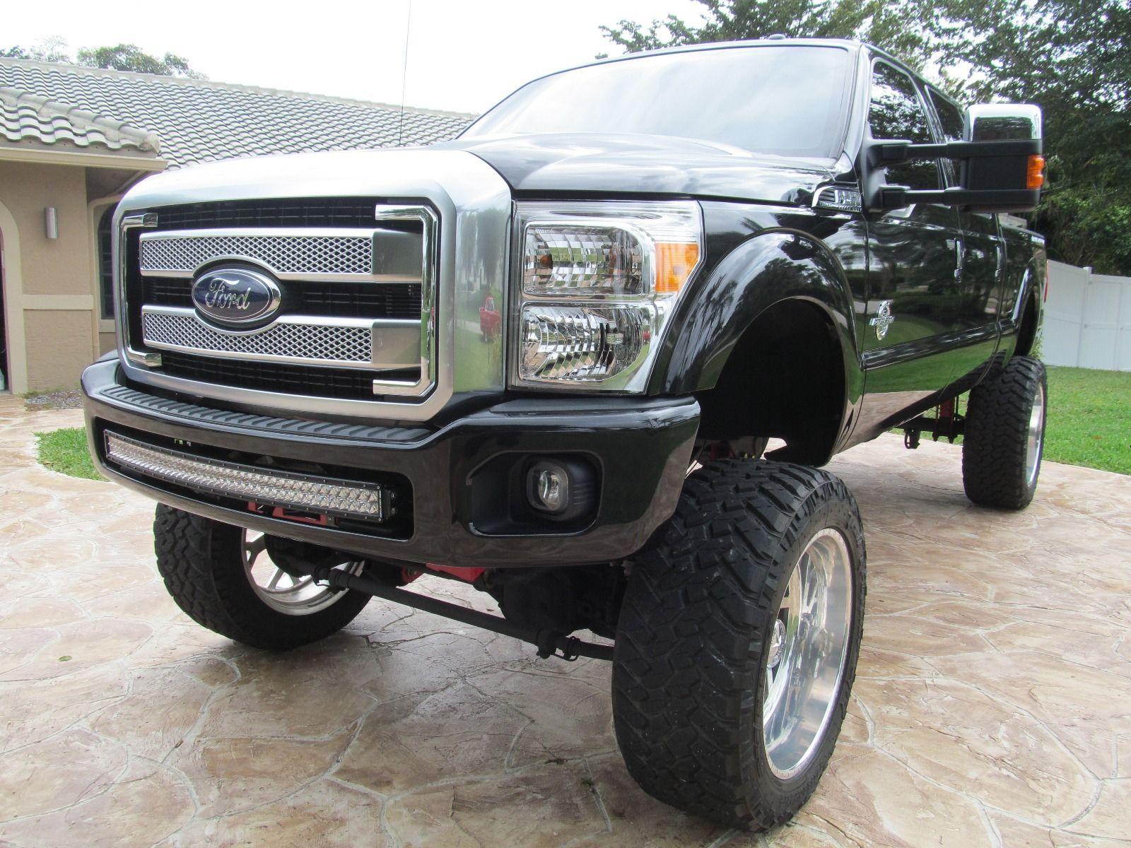 Lifted Monster Show Truck: 2015 Ford F250 Platinum for sale