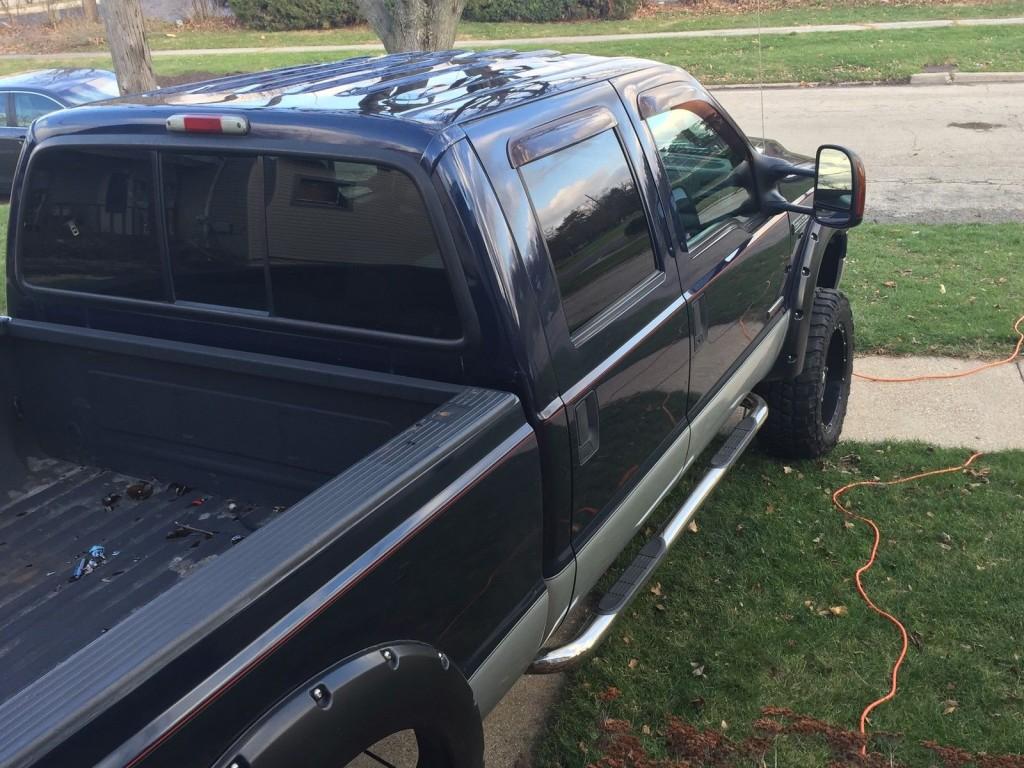 2005 Ford F 350 35” Muddders 5′ lift