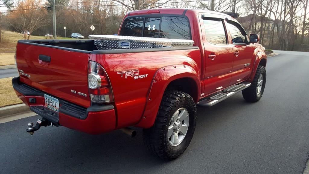 2009 Toyota Tacoma Pre Runner TRD Sport Crew Cab Pickup LIFTED