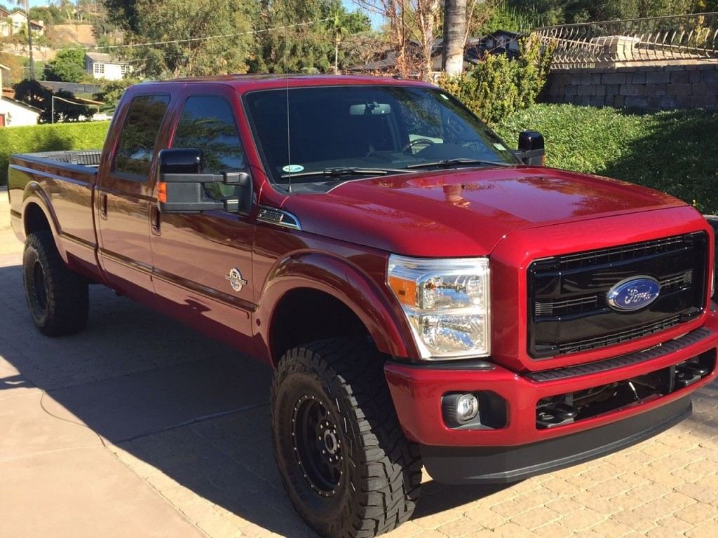 2014 Ford F 350 Super Duty Platinum Lifted