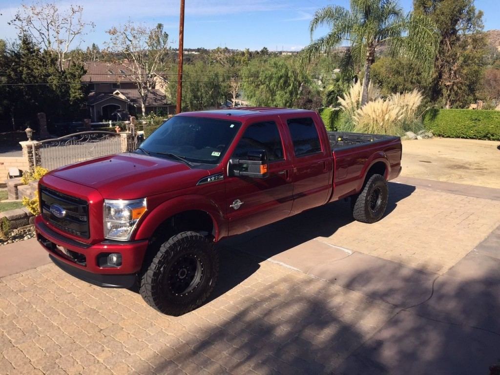 2014 Ford F 350 Super Duty Platinum Lifted