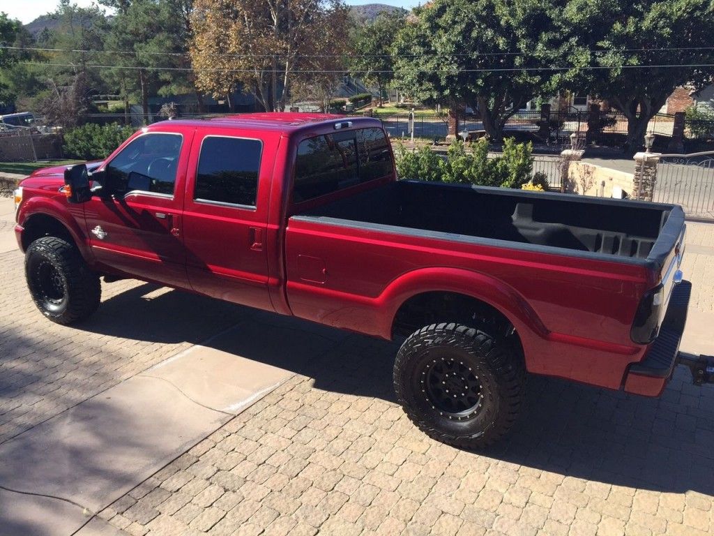 2014 Ford F 350 Super Duty Platinum Lifted