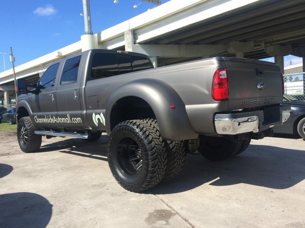 Ford F350 Lariat Super Duty Dually Crew Cab 4\u00d74 for sale