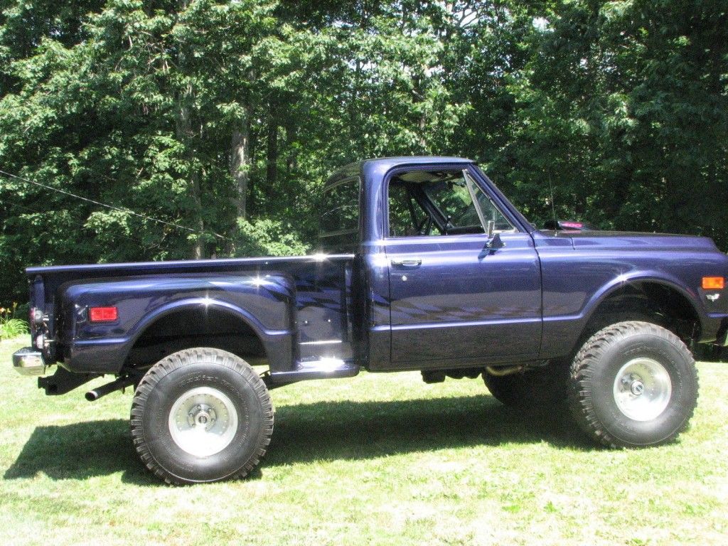 1972 Chevrolet C 10 4×4 step side pickup, custom