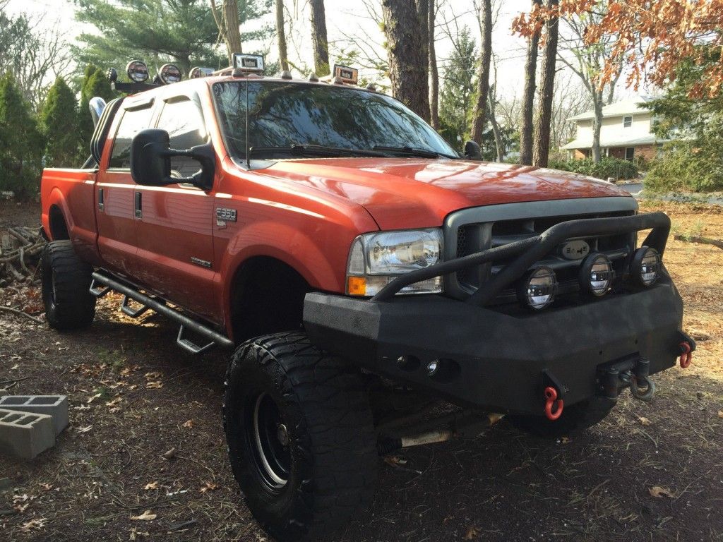 2000 FORD F 350 4X4 Powerstroke CREW CAB Monster TRUCK