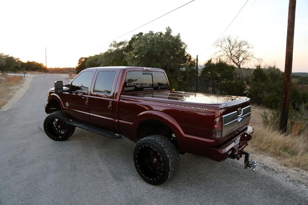 2015 Ford F 250 Crew Cab Platinum SEMA2015 for sale