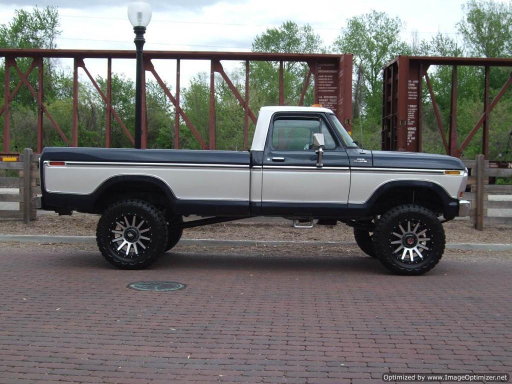 1977 Ford F 250 Ranger Lifted 460