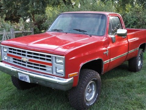 1987 Chevrolet K10 4&#215;4 Pickup truck for sale