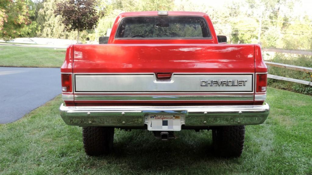 1987 Chevrolet K10 4×4 Pickup truck