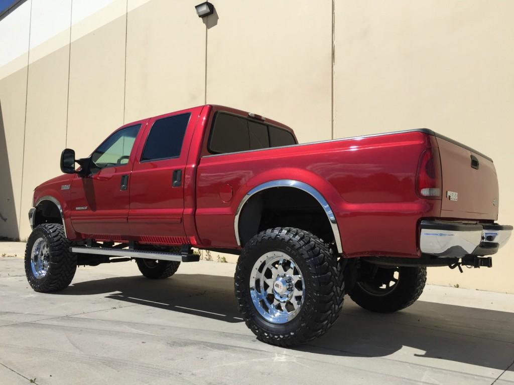 2001 Ford F 350 Crew Shortbed 4×4 Lifted