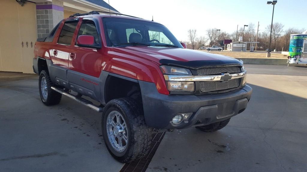 2002 Chevrolet Avalanche 2500 4×4 Crew Cab