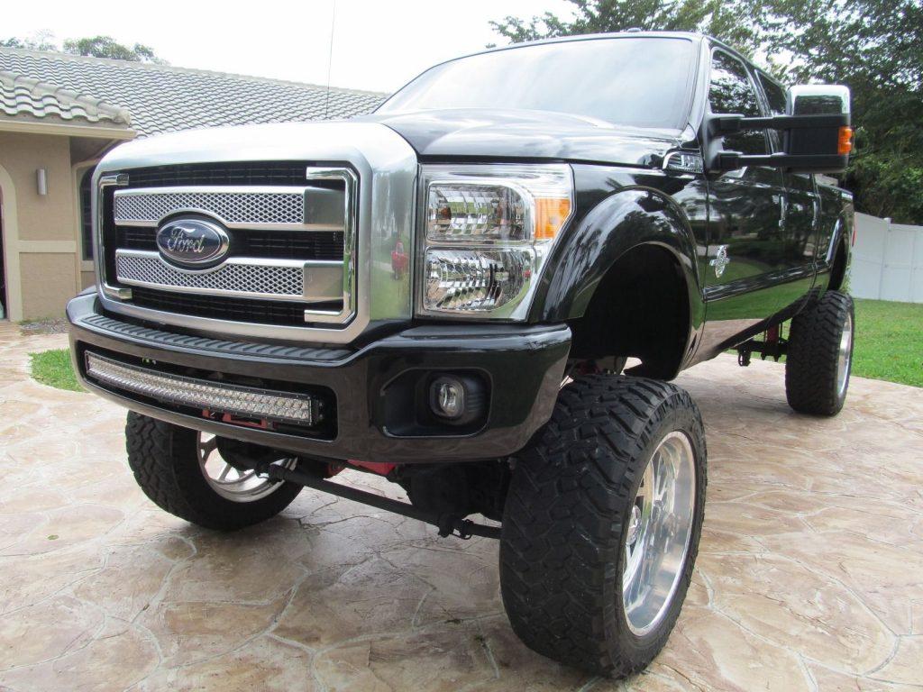 Lifted Monster Show Truck: 2015 Ford F-250 Platinum