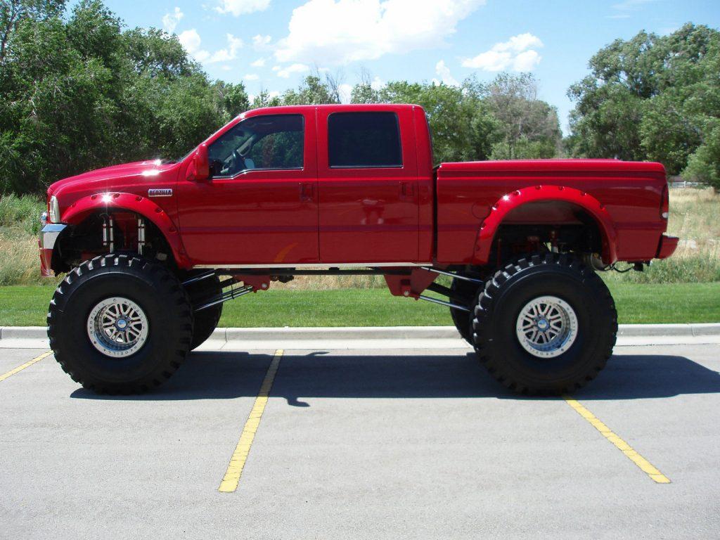 Air ride 1999 Ford F 350 Lariat lifted truck pickup