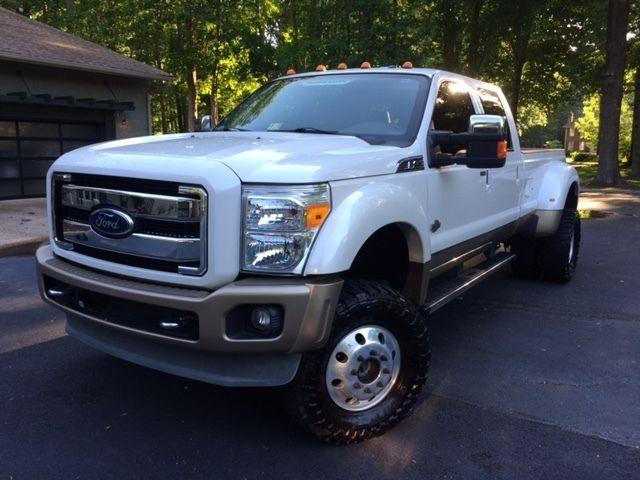 Excellent condition 2011 Ford F 450 King Ranch Diesel lifed