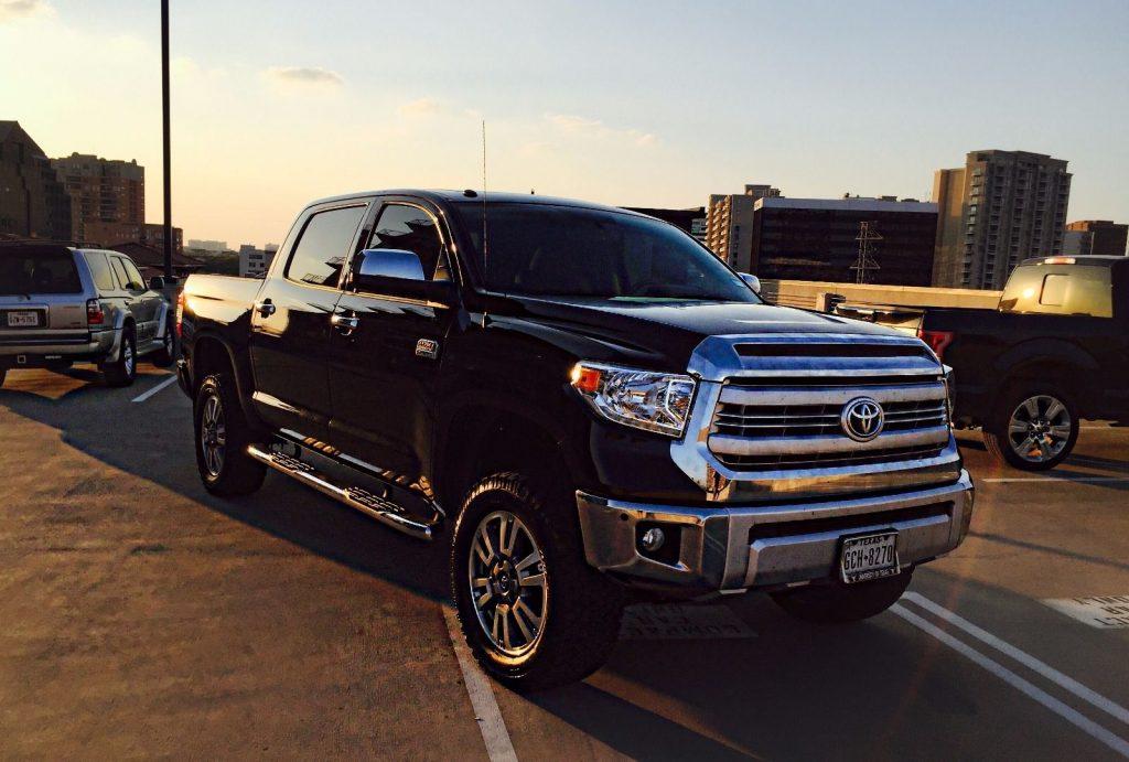 Loaded 2015 Toyota Tundra 1794 Edition lifted truck