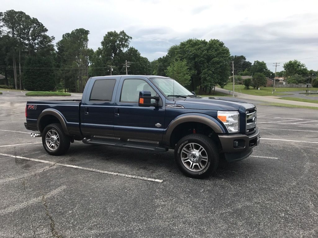 Optional equipment 2016 Ford F 250 King Ranch lifted