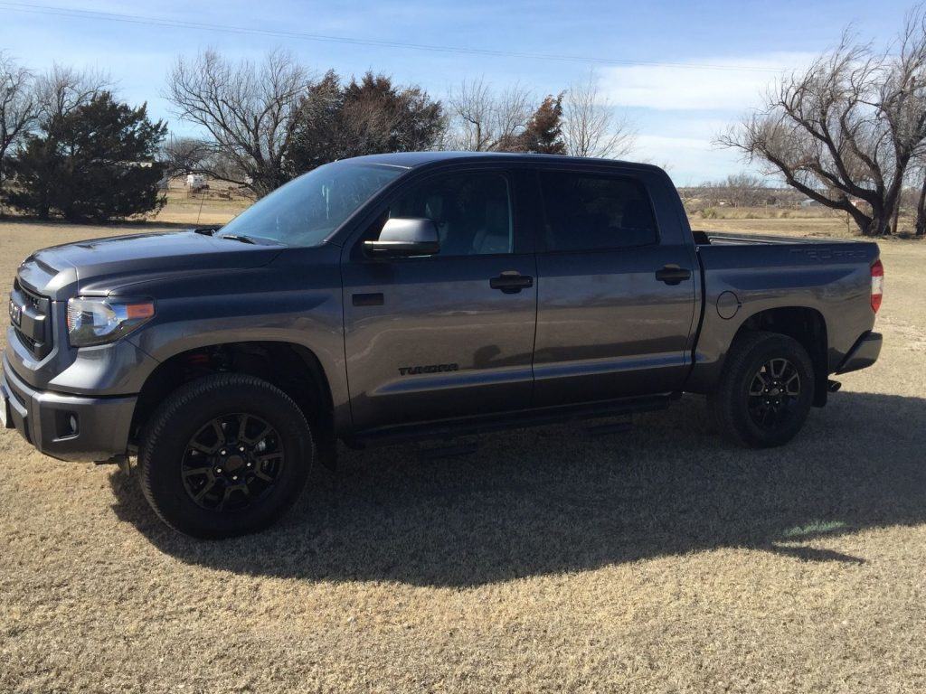 Top of the line 2016 Toyota Tundra TRD lifted