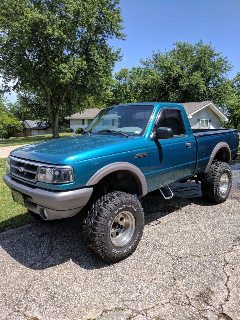 Rare shortbed 1997 Ford Ranger XLT lifted