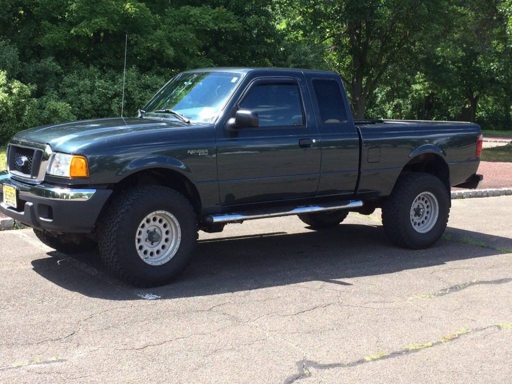 Snow plow 2004 Ford F 100 XLT lifted