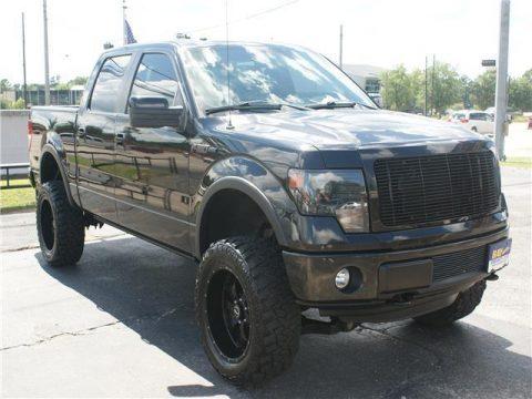 Loaded 2013 Ford F 150 FX4 lifted for sale