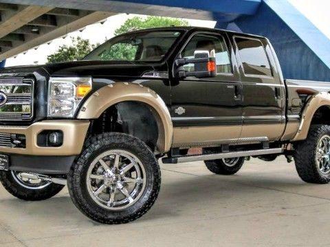 beautiful paint 2011 Ford F 250 King Ranch lifted for sale