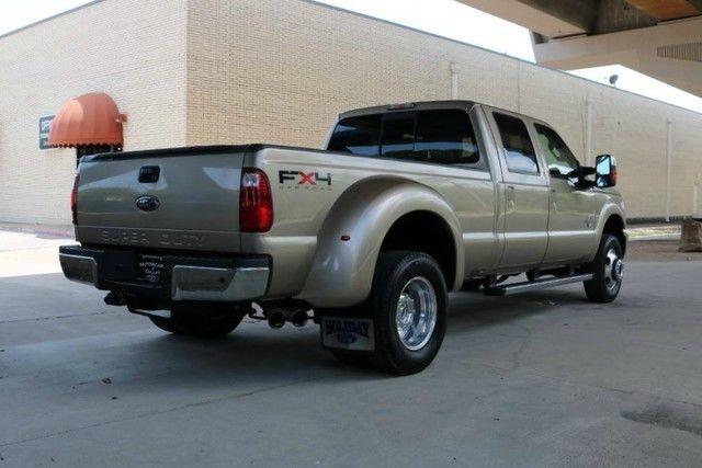 decent mileage 2011 Ford F 350 Lariat lifted
