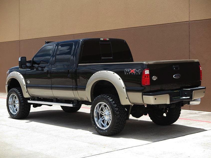loaded 2011 Ford F 250 Kingranch Crewcab Short Bed lifted