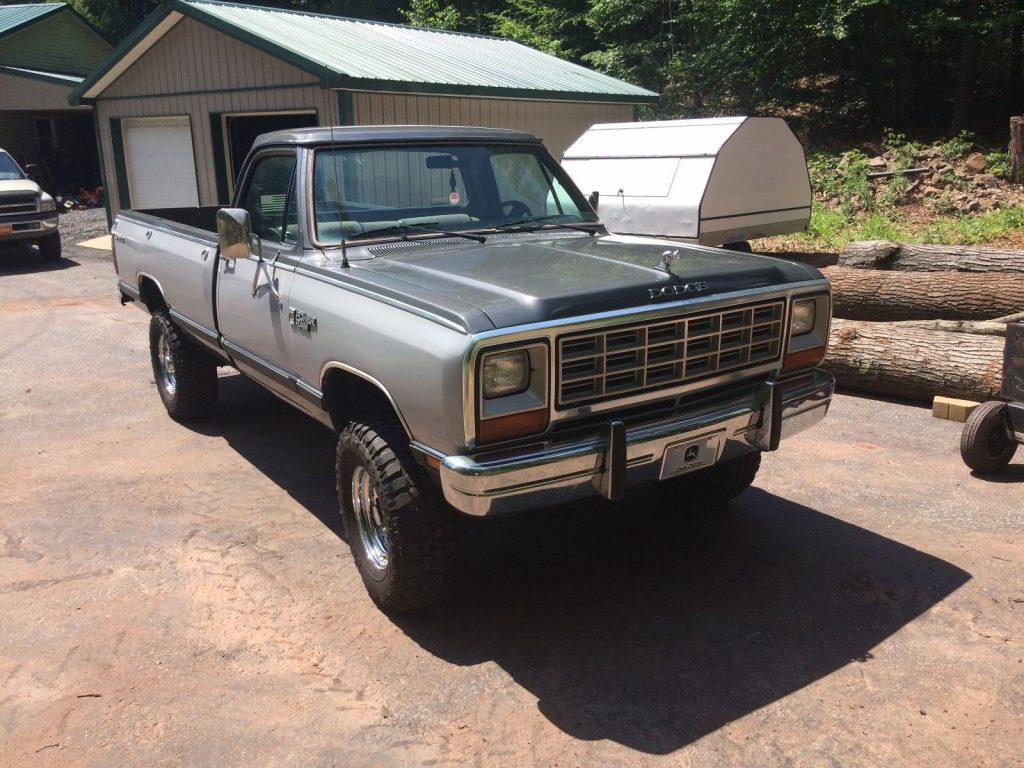 rust free 1985 Dodge Pickups lifted
