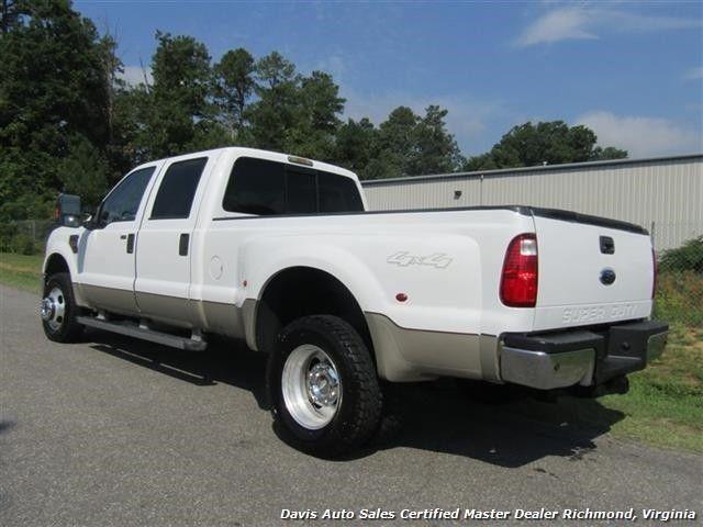 well loaded 2009 Ford F 350 Super Duty Lariat Diesel 4X4 lifted