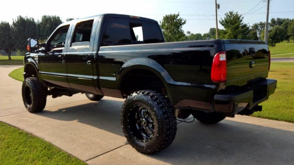 equipped 2009 Ford F 250 FX4 Crew Cab lifted