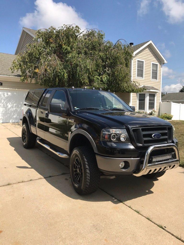 loaded 2008 Ford F 150 Flareside supercab lifted