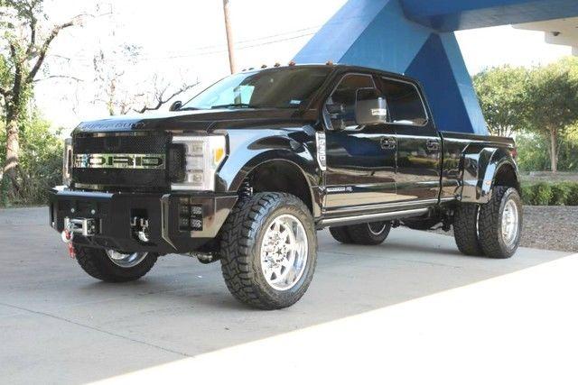 almost no miles 2017 Ford F 350 King Ranch lifted