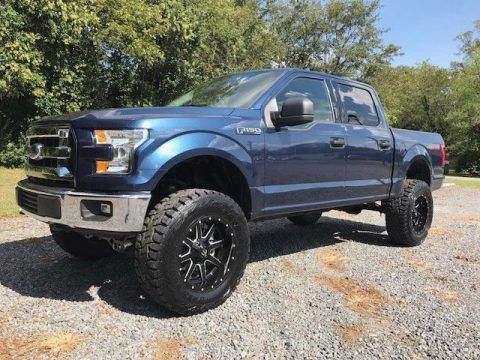 rare color 2017 Ford F 150 XLT lifted for sale
