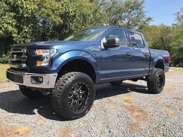 rare color 2017 Ford F 150 XLT lifted