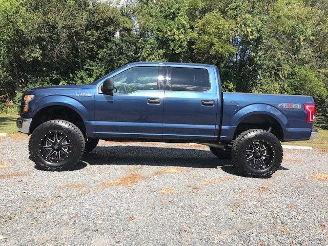 rare color 2017 Ford F 150 XLT lifted