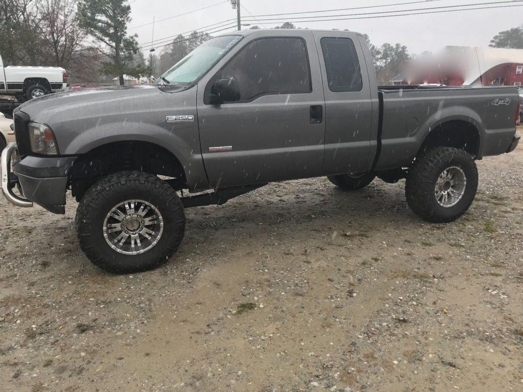 rust free 2007 Ford F 250 XL Extended Cab lifted