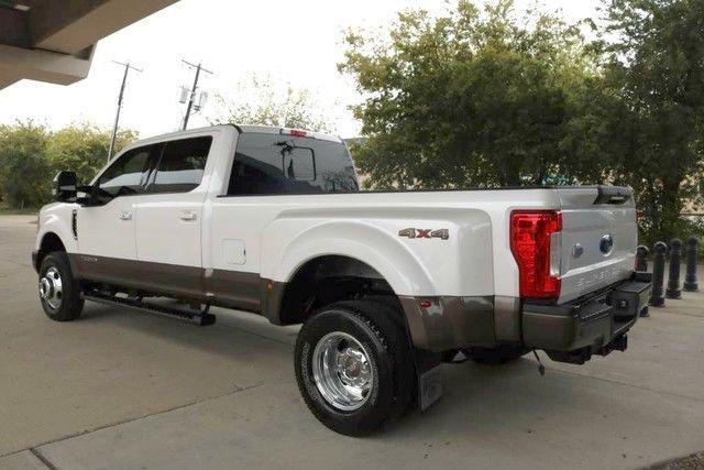 very low miles 2017 Ford F 350 King Ranch lifted