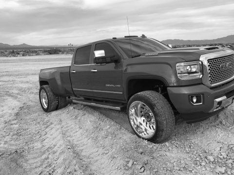 very strong 2017 GMC Sierra 3500 Denali lifted for sale