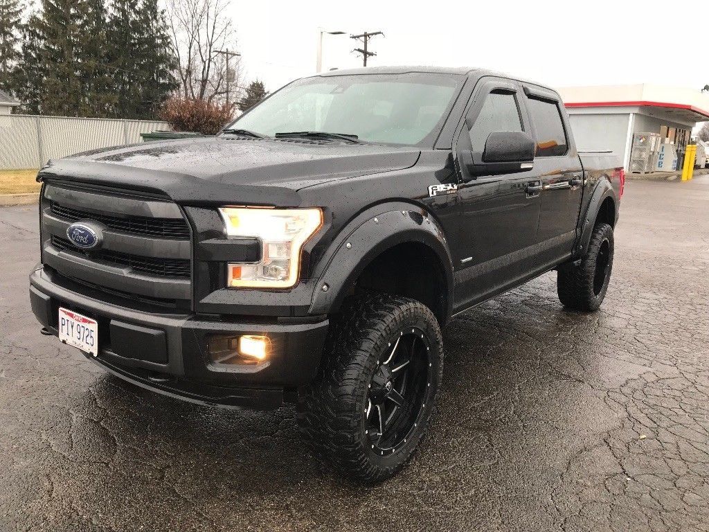 every option possible 2015 Ford F 150 Lariat lifted