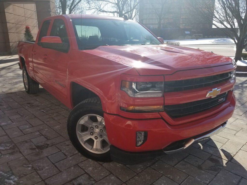 well equipped 2016 Chevrolet Silverado 1500 LT Extended Cab lifted