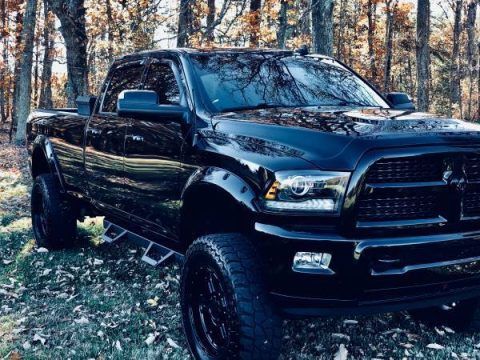 cool upgrades 2014 Ram 2500 Laramie Crew Cab Pickup lifted for sale