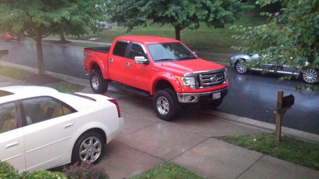 low miles 2011 Ford F 150 lifted