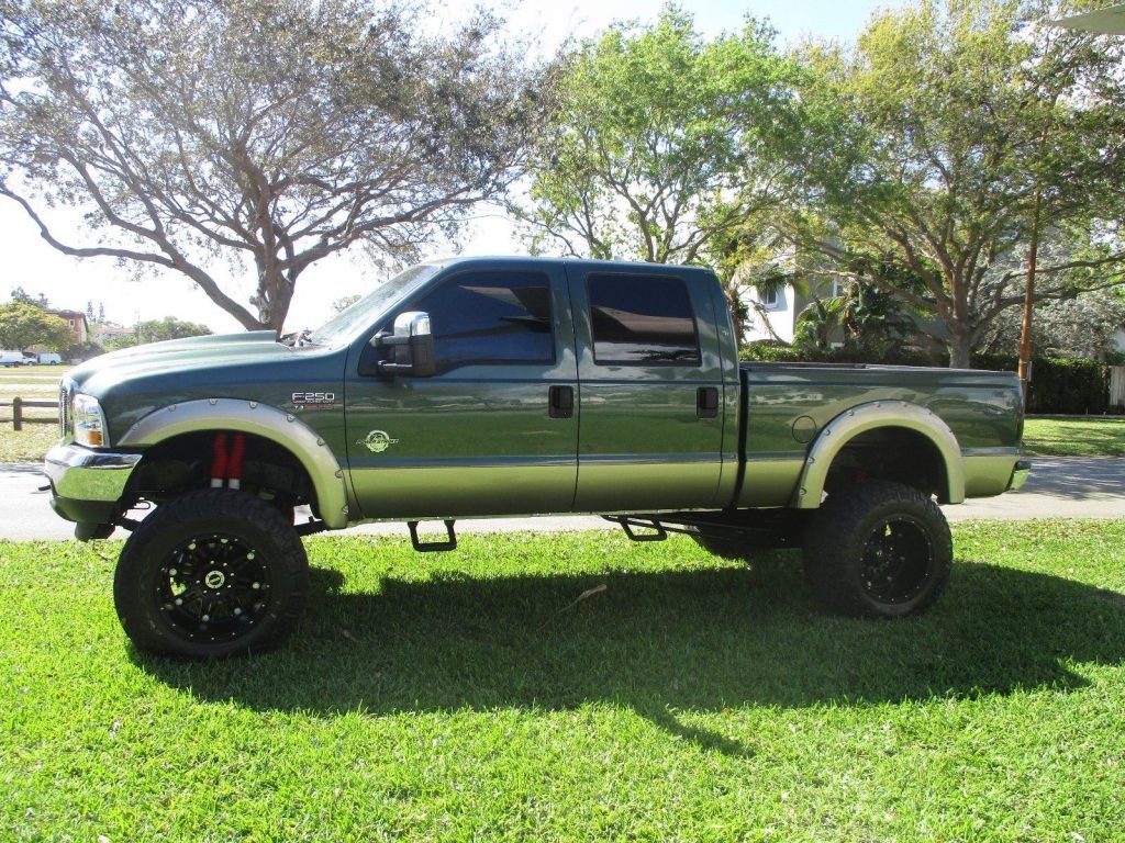 powerstroke diesel 2001 Ford F 250 LARIAT lifted