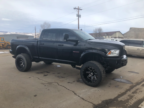 small dents 2014 Dodge Ram 2500 Longhorn Limited lifted for sale