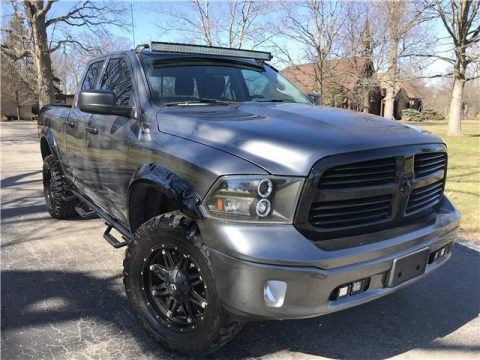 low mileage 2013 Ram 1500 SLT lifted for sale
