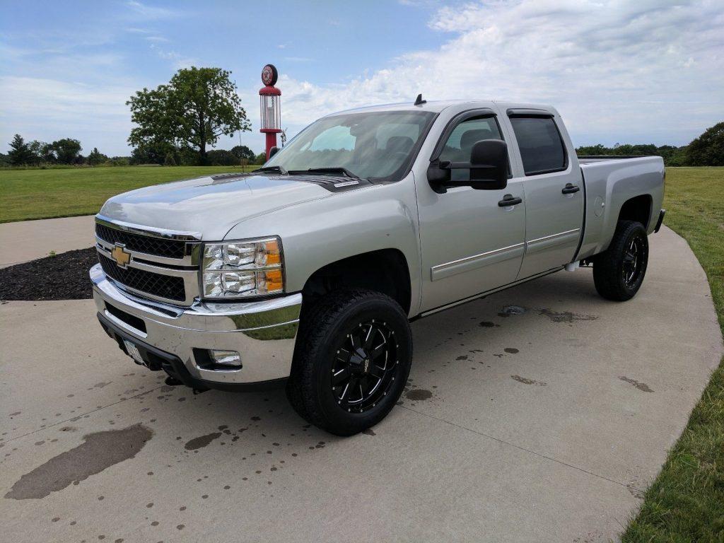 repaired 2013 Chevrolet Silverado 2500 LT lifted