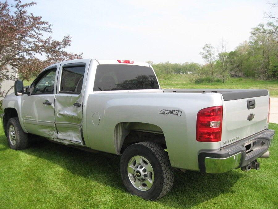 repaired 2013 Chevrolet Silverado 2500 LT lifted