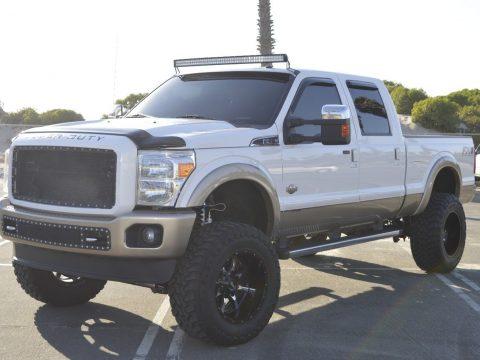 very clean 2013 Ford F 350 King Ranch lifted for sale